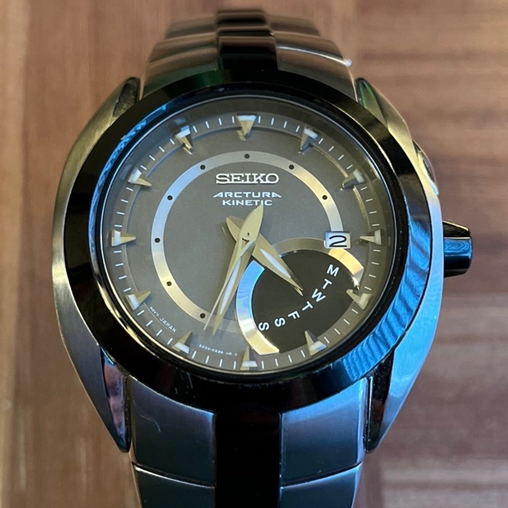 Seiko Kinetic Arctura Two Tone